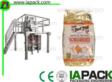 multihead kantarı ile otomatik olarak tahıl paketleme makinesi 1500 watt yumruk