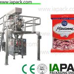 şeker çanta paketleme makinesi tahıl dikey formu doldurma mühür paketleme makinesi