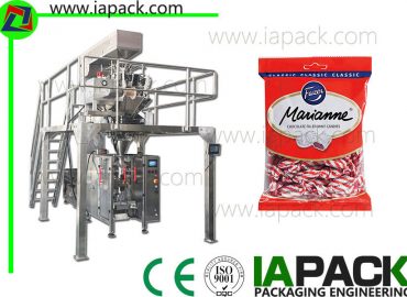 şeker çanta paketleme makinesi tahıl dikey formu doldurma mühür paketleme makinesi